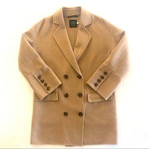 Double Breasted Wool Coat - EUC
